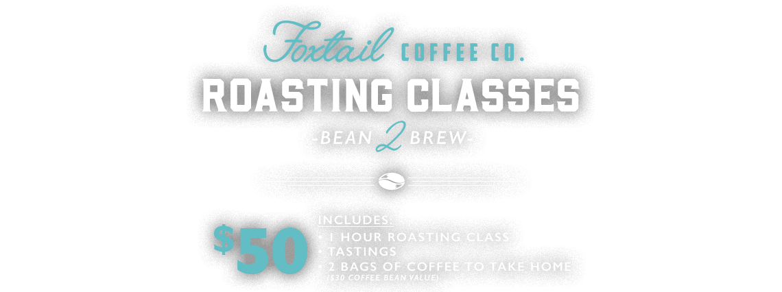 Foxtail Roasting Class Tickets